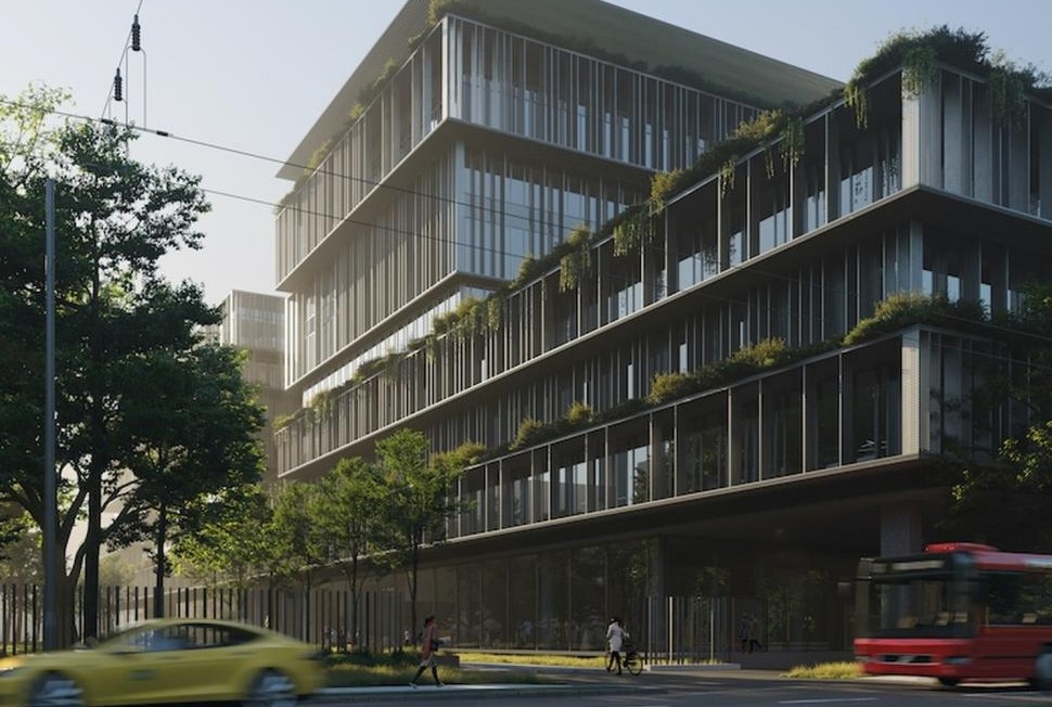 City Park Bürogebäude — moderne Zutrittskontrolle und Einbruchmeldeanlage